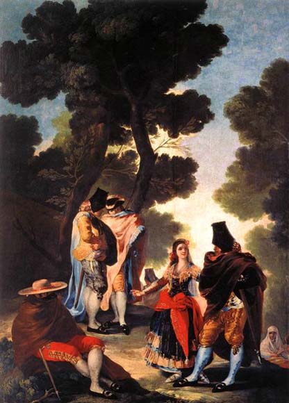 Francisco de goya y Lucientes A Walk in Andalusia